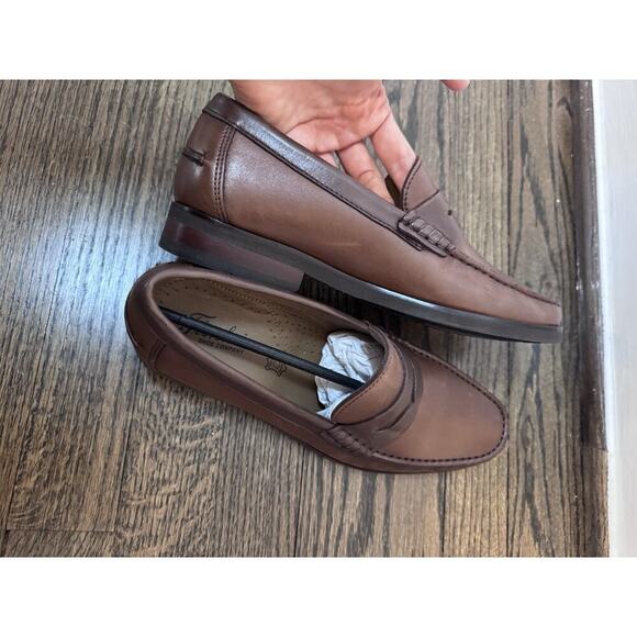 Florsheim Men\'s Brown Penny Loafer Size 7 D NEW